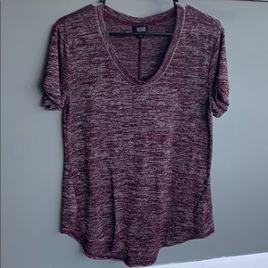 Maroon blouse tshirt